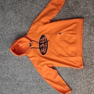 Von Dutch - BNWT - mens size XL hoodie - orange and black